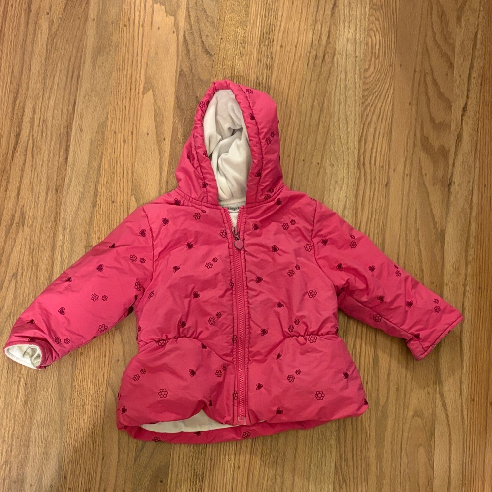 First Impressions Cream Baby Jacket with Soft Lining
